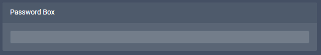 Passwordbox